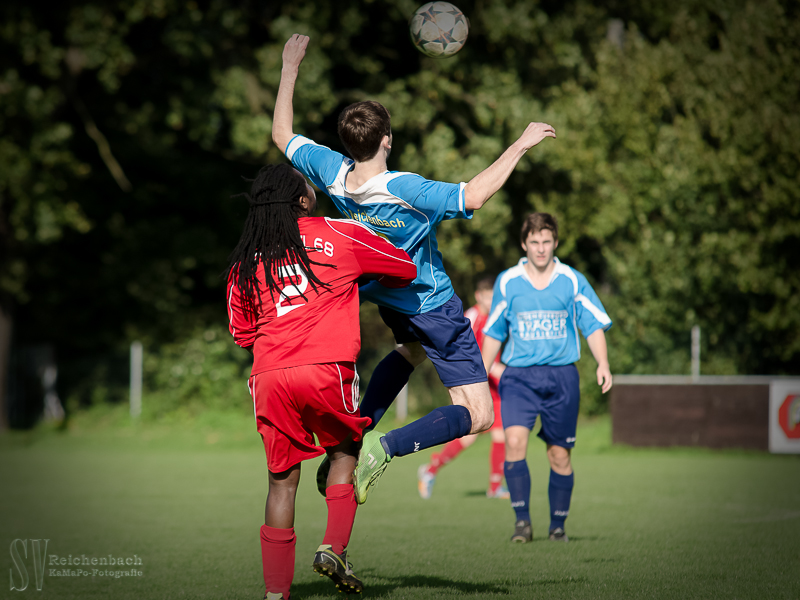 Fußball-1. Männer – SV Reichenbach : SV Zodel 68 (1:2) am 27. September 2014, Foto: Mario Pohl